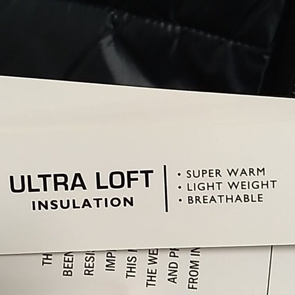 DKNY NWT Men's Blue Water/Wind Resistant Hooded Puffer Coat. Size Large. - Picture 13 of 14